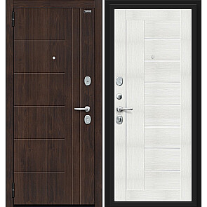 Дверь входная Модерн Kale Almon 28/Bianco Veralinga, 2 замка