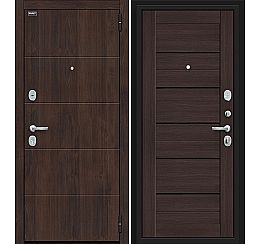 Дверь входная Прайм Kale Almon 28/Wenge Veralinga, 2 замка, с ночной задвижкой