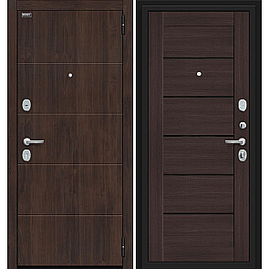 Дверь входная Прайм Kale Almon 28/Wenge Veralinga, 2 замка