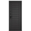 tumb 3 - ДМ CITY MAX MP Черный муар металлик, D-16/ МДФ Графит софт 137 205*96 Левая (Фурнитура сатин)