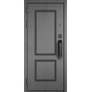 tumb 2 - ДМ CITY MAX IQ PP Черный муар металлик/ МДФ Бетон серый-190 Сsmart/ МДФ 164 mirror Белый матовый 205*96 Левая