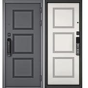 Дверь входная City Smart PP 192 Сsmart/192 Оскуро/Белый софт
