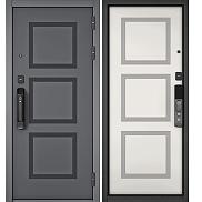 Дверь входная City Max IQ PP 192 Сsmart/192 Оскуро/Белый софт, 2 замка