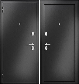 Дверь входная Family Eco MM Антрацит букле/Антрацит букле, 2 замка