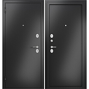 Дверь входная Фэмели Эко ММ Steel Задвижка Антрацит букле/Антрацит букле, 2 замка