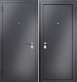 Дверь входная Family Eco MM Графит букле/Графит букле, 1 замок