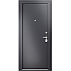 tumb 3 - ДМ FAMILY ECO MM Графит букле (порог)/Графит букле Steel Задвижка 1 205*100 Правая