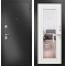 ДМ FAMILY ECO MP Антрацит букле/МДФ Белый ларче E-140 mirror Задвижка 205*86 Левая