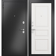 Дверь входная Family Eco MP ED-2 Антрацит букле/Белый ларче, ED-2, 2 замка, с ночной задвижкой