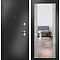 ДМ FAMILY ECO MP Антрацит букле/МДФ Бетон серый E-164 mirror 210*86 Левая