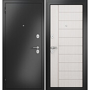 Дверь входная Family Eco MP E-136 Антрацит букле/Бьянко ларче, E-136, 2 замка