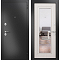 ДМ FAMILY ECO MP Антрацит букле/МДФ Бьянко ларче E-140 mirror 205*100 Левая