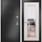 ДМ FAMILY ECO MP Антрацит букле/МДФ Бьянко ларче E-140 mirror Задвижка 205*100 Левая