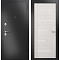ДМ FAMILY ECO MP Антрацит букле/МДФ Бьянко ларче E-142 Lakobel White 210*100 Левая