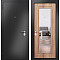 ДМ FAMILY ECO MP Антрацит букле/МДФ Карамель E-140 mirror 1 205*96 Левая
