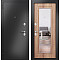 ДМ FAMILY ECO MP Антрацит букле/МДФ Карамель E-140 mirror 205*96 Левая