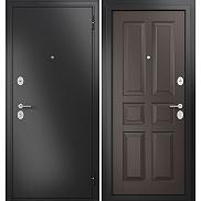 Дверь входная Family Eco MP C-2 Антрацит букле/Шоколад ларче, C-2, 2 замка