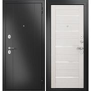 Дверь входная Family Eco MP CR-142 Lakobel White Антрацит букле/Бьянко ларче, 2 замка, с ночной задвижкой