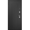 tumb 2 - ДМ FAMILY ECO MP Черный муар металлик/RL-2 МДФ Бетон серый E-164 mirror Задвижка 205*96 Левая