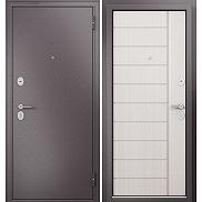 Дверь входная Family Eco MP E-136 (порог) Шоколад букле/Бьянко ларче, E-136, 2 замка