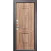 tumb 3 - ДМ FAMILY ECO MP Шоколад букле (порог)/МДФ Карамель E-104 Задвижка 205*96 Левая 