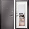 ДМ FAMILY ECO MP Шоколад букле/МДФ Белый ларче E-140 mirror Задвижка 210*100 Левая