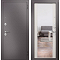 ДМ FAMILY ECO MP Шоколад букле/МДФ Бьянко ларче E-164 mirror Задвижка 205*86 Правая