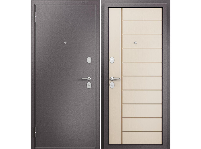 ДМ FAMILY ECO MP Шоколад букле/МДФ Дуб кофейный матовый E-136 205*86 Левая