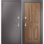 Дверь входная Family Eco MP C-1 Шоколад букле/Орех лесной, 2 замка