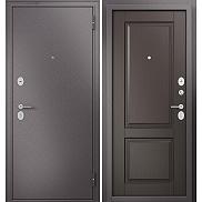 Дверь входная Family Eco MP ED-1 Шоколад букле/Шоколад ларче, 2 замка, с ночной задвижкой