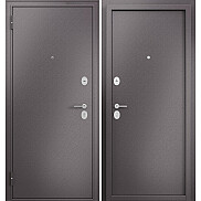 Дверь входная Family Mass MM Шоколад букле/Шоколад букле, 2 замка