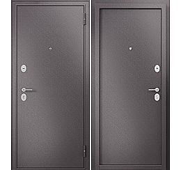 Дверь входная Family Mass MM Шоколад букле/Шоколад букле, 2 замка