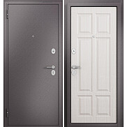 Дверь входная Family Mass MP M-109 Шоколад букле/Бьянко ларче, M-109, 2 замка