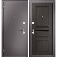 Дверь входная Family Mass MP MD-2 Шоколад букле/Дуб мореный, MD-2, 2 замка