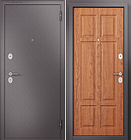 Дверь входная Family Mass MP M-109 Шоколад букле/Дуб золотой, М-109, 2 замка