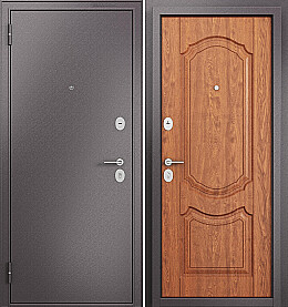 Дверь входная Family Mass MP MD-4 Шоколад букле/Дуб золотой, MD-4, 2 замка