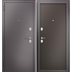 Дверь входная Фэмели Масс МП M-100 Шоколад букле/Шоколад ларче, 2 замка