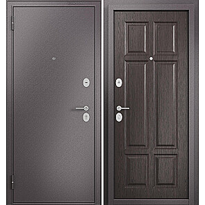 Дверь входная Фэмели Масс МП M-109 Шоколад букле/Венге, 2 замка