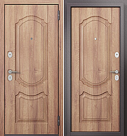 Дверь входная Family Mass PP MD-4/MD-4 Карамель, MD-4/Карамель, MD-4, 2 замка