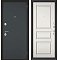 ДМ HOME ECO MP Черный муар металлик/МДФ Белый софт  6ED-2, с задвижкой,  205*86 Левая