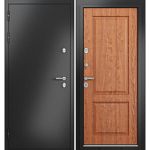 Дверь входная Термо Стандарт МП 10TD-1 с терморазрывом Антрацит букле/Дуб золотой, 2 замка