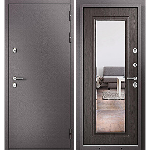 Дверь входная Термо Стандарт МП 10T-140 с терморазрывом Шоколад букле/Венге, 2 замка