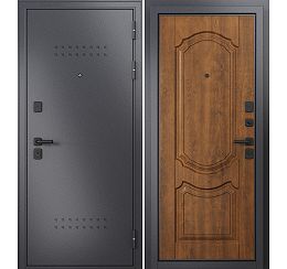 ДМ TRUST MASS MP Графит букле/R-5 МДФ Дуб медовый 9SD-4 205*86 Правая