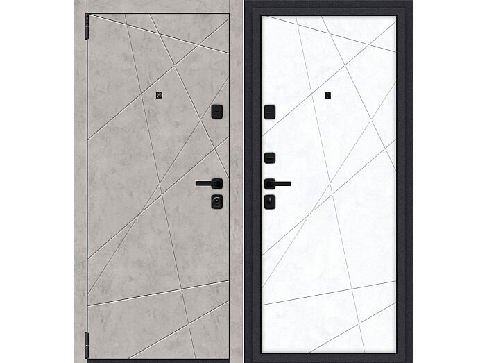 ДС Porta M-3 15/15 Grey Art/Snow Art/Лунный камень/BE 205*88 Левая