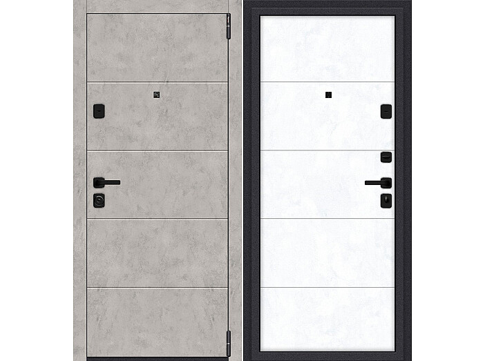 ДС Porta M-3 4/4 Grey Art/Snow Art/Лунный камень/BE 205*98 Правая