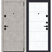 Дверь входная Porta M-3P 4.4 Grey Art/Snow Art, 2 замка