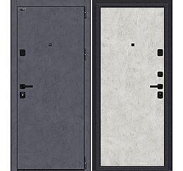 Дверь входная металлическая «Porta M-3P П50/50» Graphite Art/Grey Art