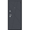 tumb 2 - ДС Porta S-3 15/15 Graphite Pro/Super White/Лунный камень 205*98 Правая