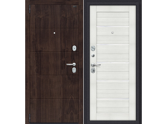 ДС Porta S-3 4/П22 Almon 28/Bianco Veralinga WW/Лунный камень 205*98 Левая