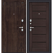 Дверь входная Porta S-3P 4/П22 Almon 28/Wenge Veralinga/Black Star, 2 замка